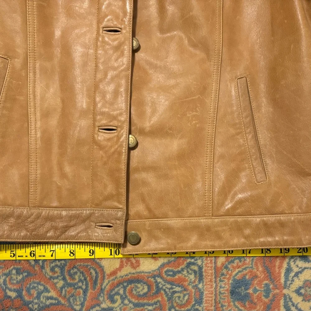 Talbots leather jacket size medium - Picture 4 of 10